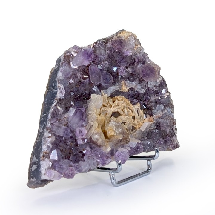 Amethyst, barite, Minas Gerais, Brazil, 210 grams