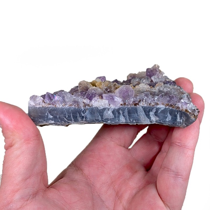 Amethyst, barite, Minas Gerais, Brazil, 210 grams