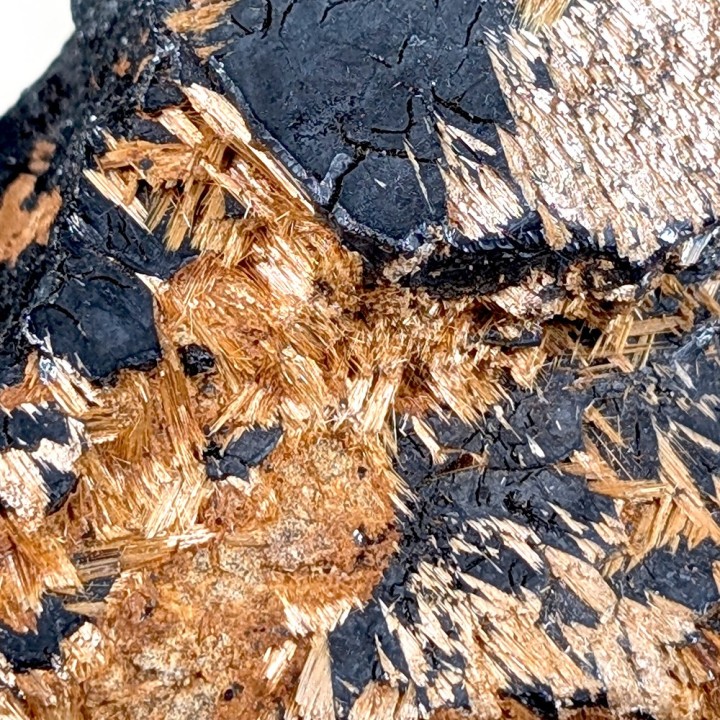 Rutile, hematite, Nove Horizonte, Brazil, 164 grams