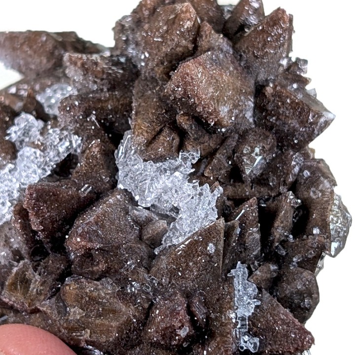 Calcite, gypsum, Chihuahua, Mexico, 84 grams