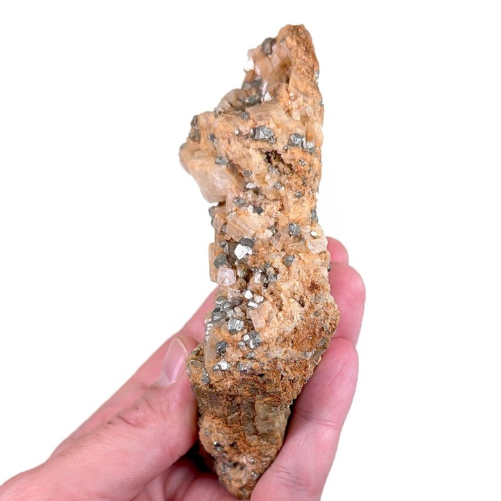 Dolomite, pyrite, Mésage Mine, France, 359 grams