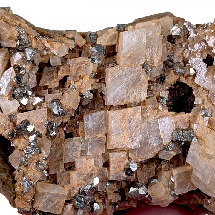 Dolomite, pyrite, Mésage Mine, France, 359 grams