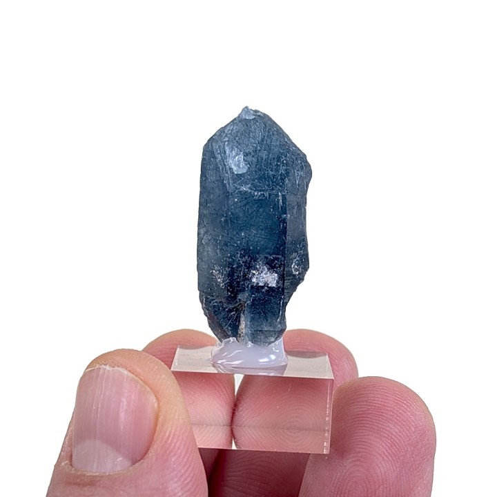 Quartz indigolite, Minas Gerais, Brésil, 3 cm