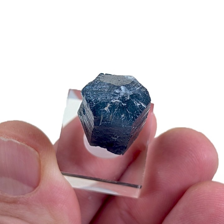 Quartz indigolite, Minas Gerais, Brésil, 3 cm