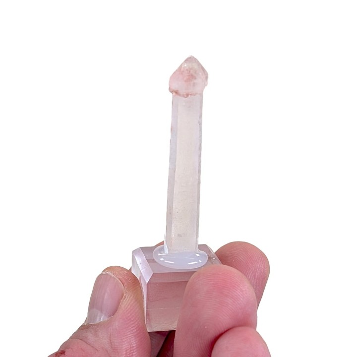 Quartz sceptre, Carrière de Vela, Portugal, 4,5 cm
