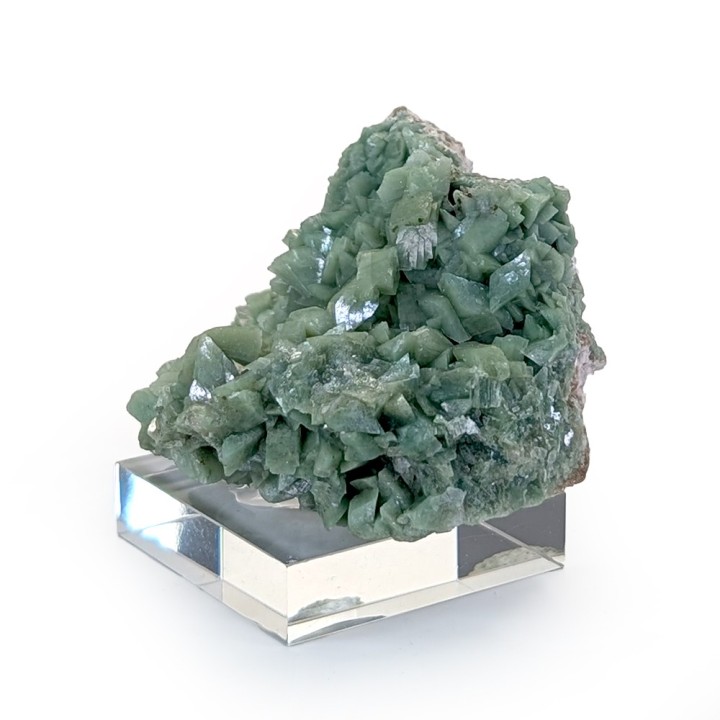 Heulandite verte, carrière de Sakur, Inde, 95 grammes