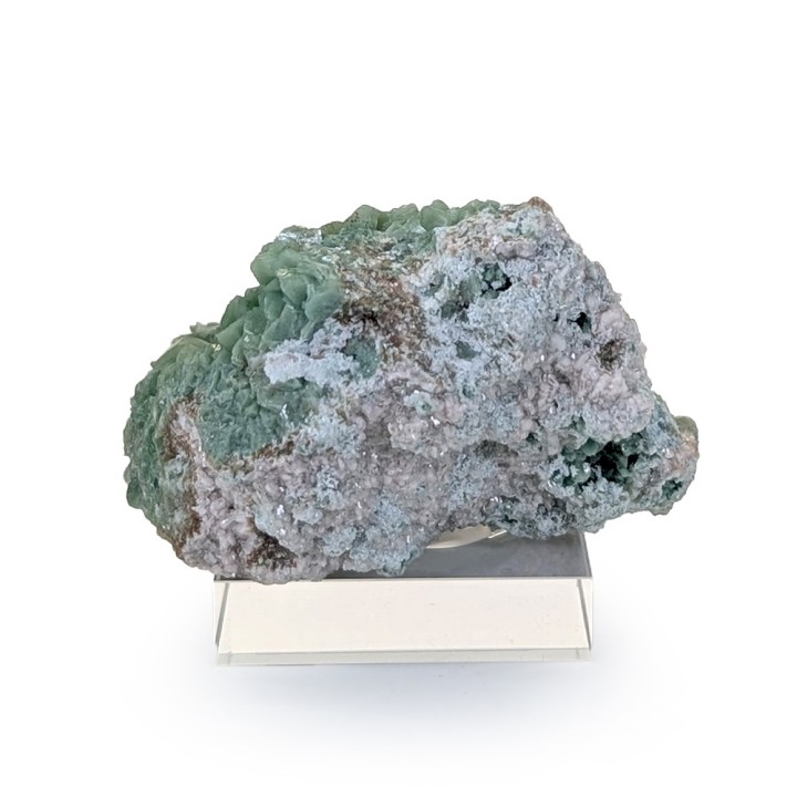 Green Heulandite, Sakur quarry, India, 95 grams