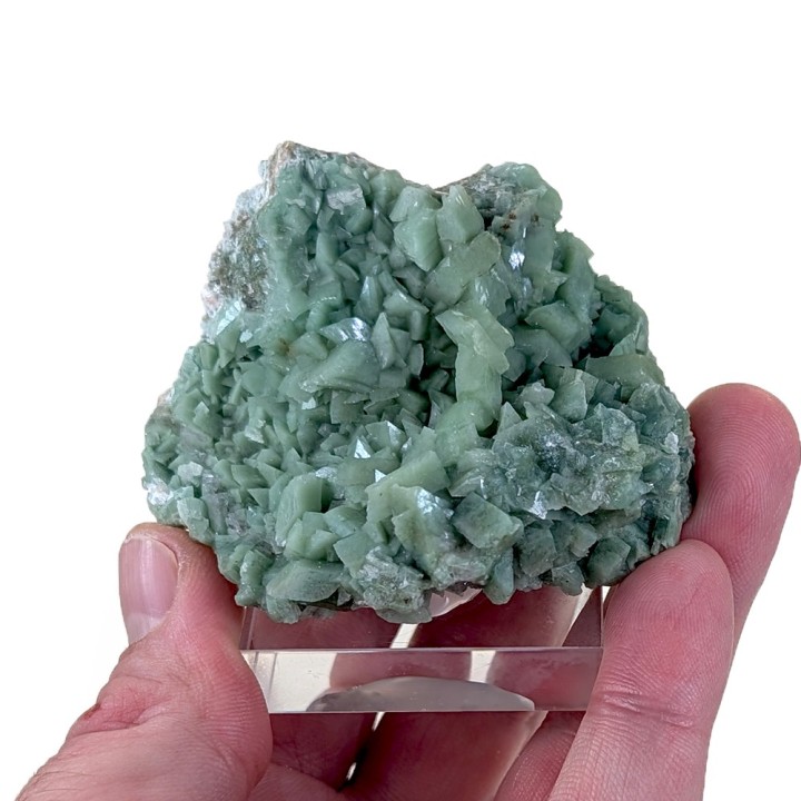 Green Heulandite, Sakur quarry, India, 95 grams