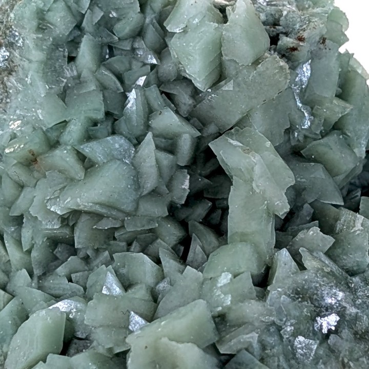 Heulandite verte, carrière de Sakur, Inde, 95 grammes