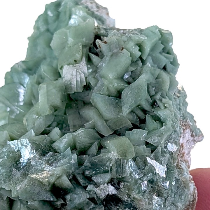 Green Heulandite, Sakur quarry, India, 95 grams