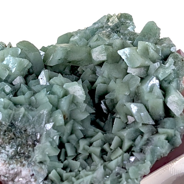 Heulandite verte, carrière de Sakur, Inde, 95 grammes