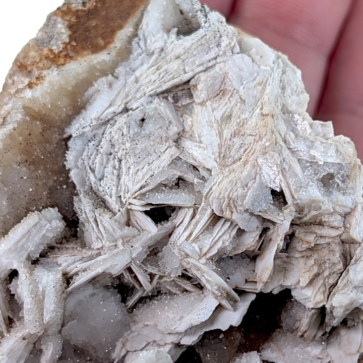 Baryte, quartz, Péronne, France, 222 grammes