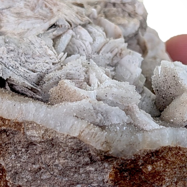 Baryte, quartz, Péronne, France, 222 grams