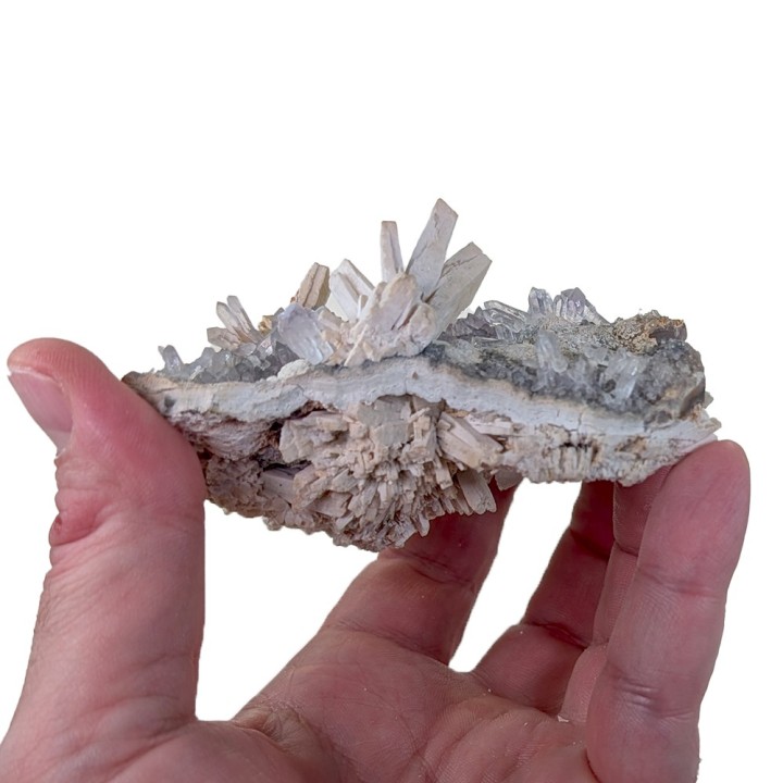 Anhydrite, améthyste, Ametista do Sul, Brésil, 184 grammes