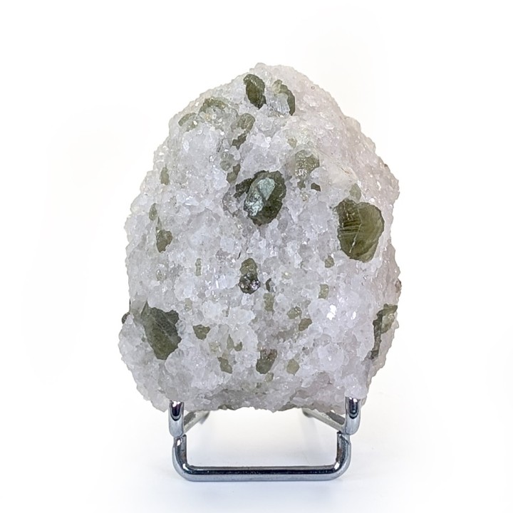 Diopside, quartz, Badakhshan, Afghanistan, 134 grams