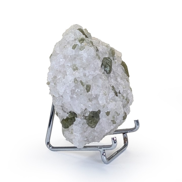 Diopside, quartz, Badakhshan, Afghanistan, 134 grams
