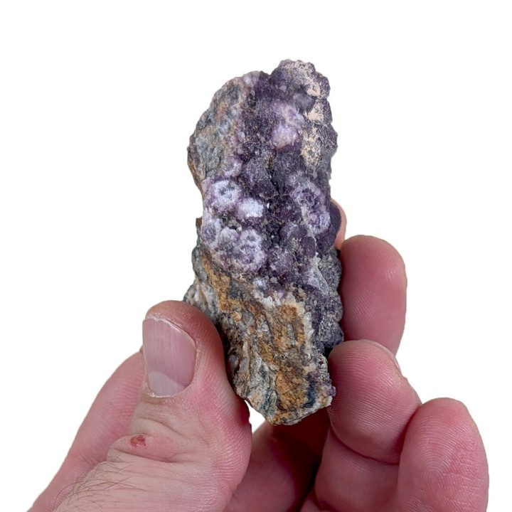Fluorite, Buxières-les-Mines, France, 64 grammes