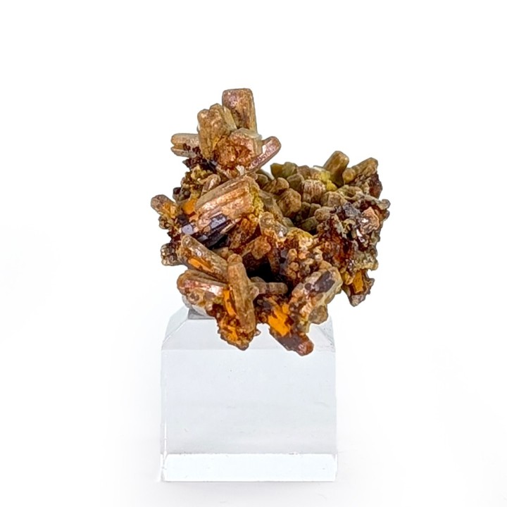 Pyromorphite, baryte, Les Farges, France, 36 grammes