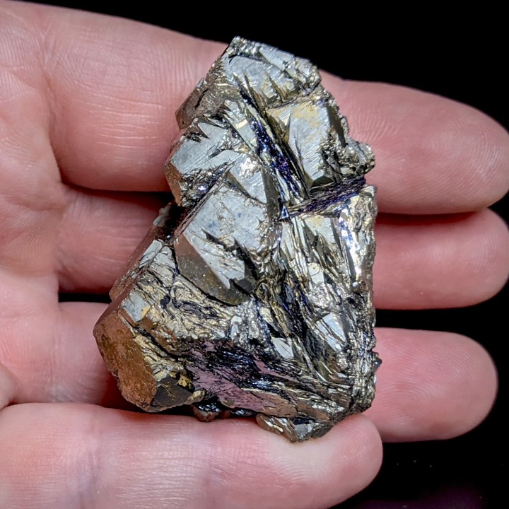 Pyrite, Hématite, Ile d'Elbe, 142 g