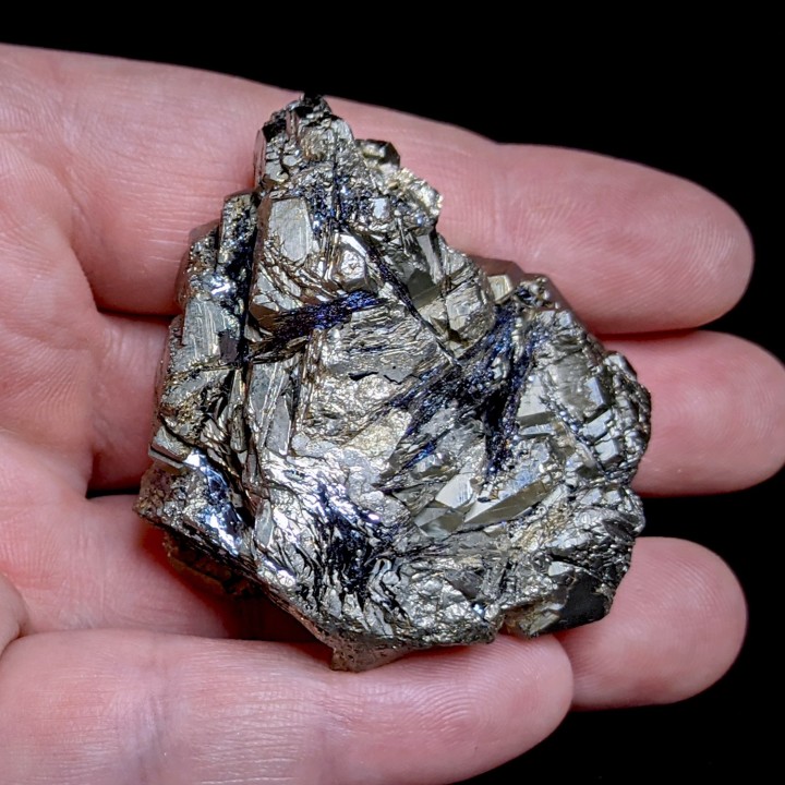 Pyrite, Hématite, Ile d'Elbe, 142 g