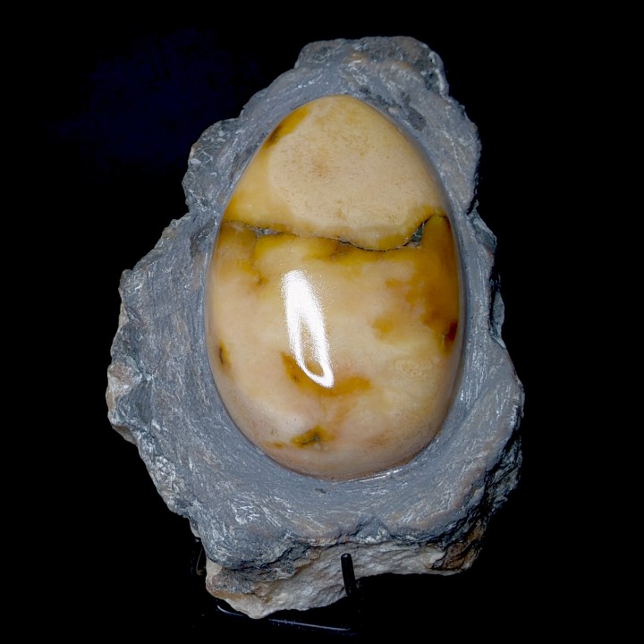 Gypse poli, Mâlain, France, 572 g
