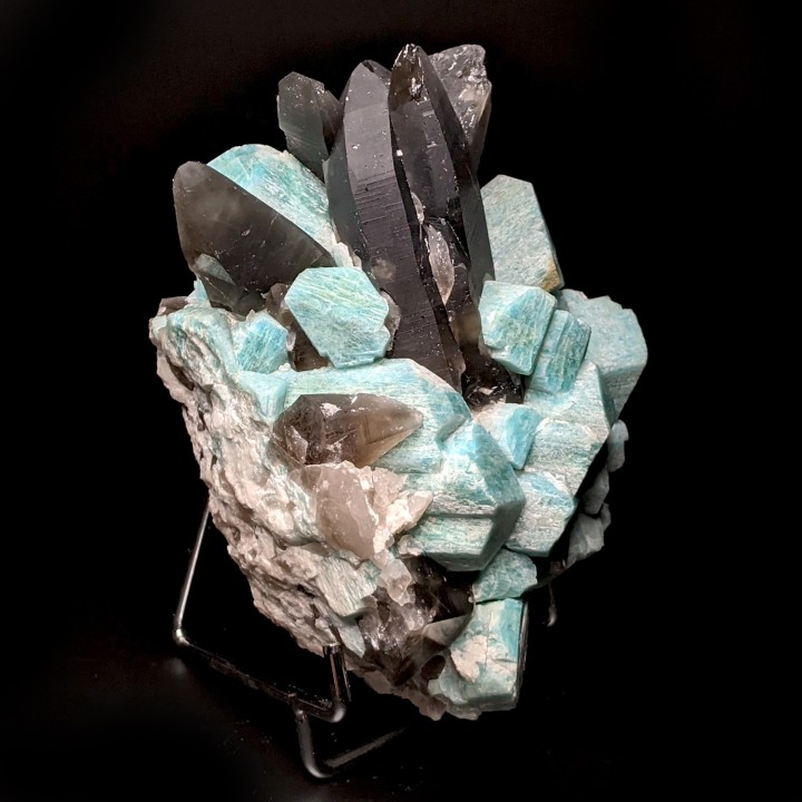 Amazonite, quartz, Colorado, United States, 403 g