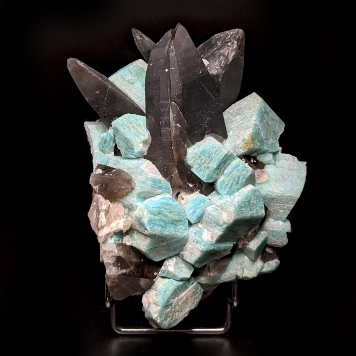 Amazonite, quartz, Colorado, Etats-Unis, 403 g