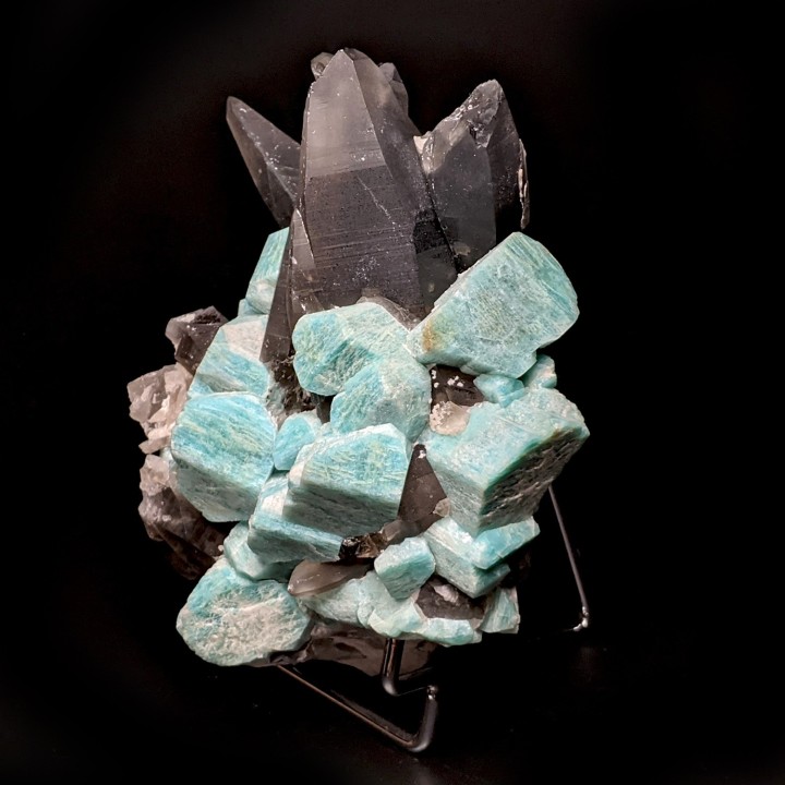 Amazonite, quartz, Colorado, United States, 403 g