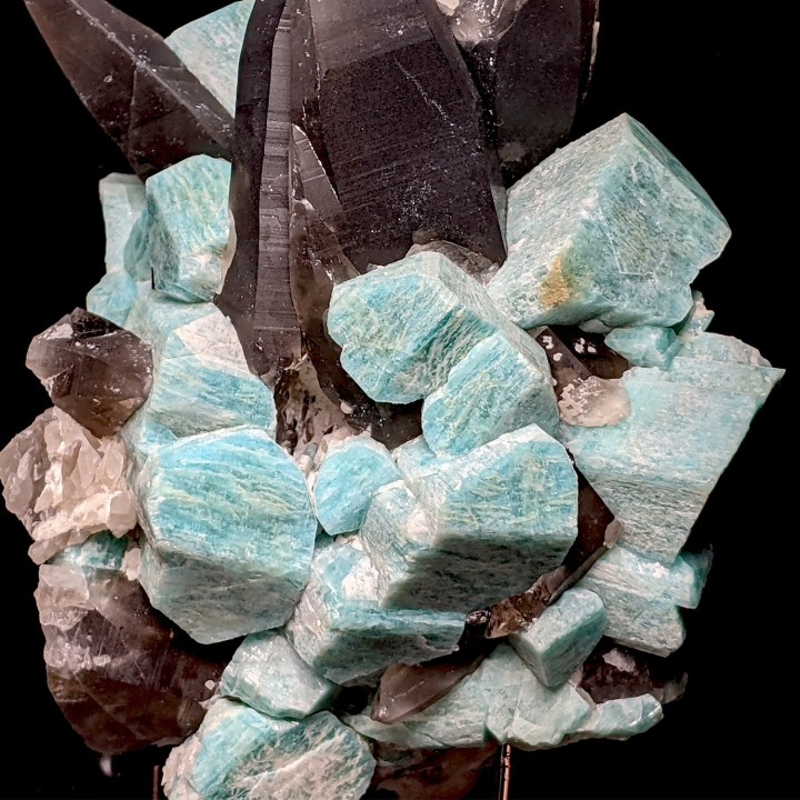 Amazonite, quartz, Colorado, Etats-Unis, 403 g