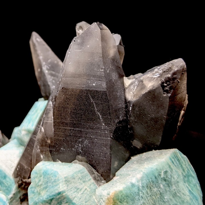Amazonite, quartz, Colorado, Etats-Unis, 403 g