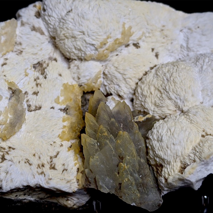 Calcite, baryte, Cuzac, France, 316 g
