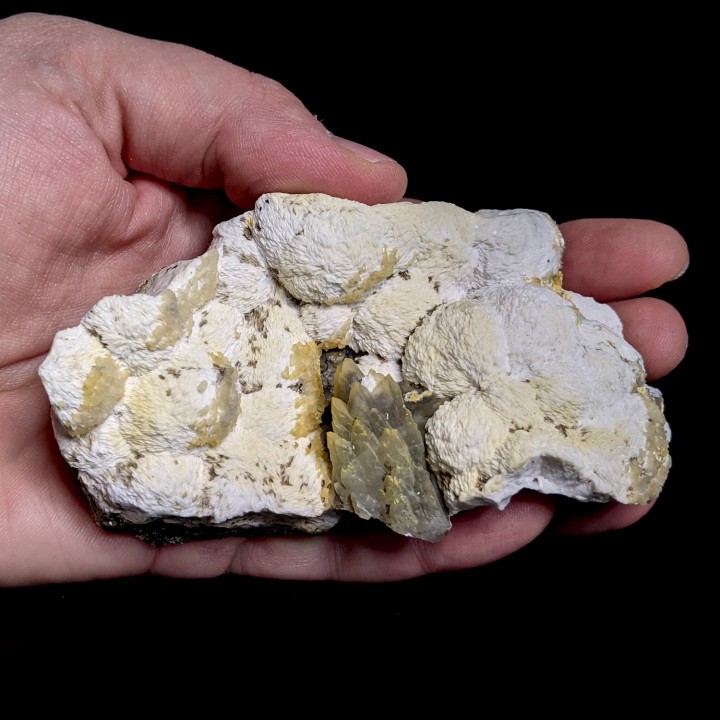 Calcite, baryte, Cuzac, France, 316 g