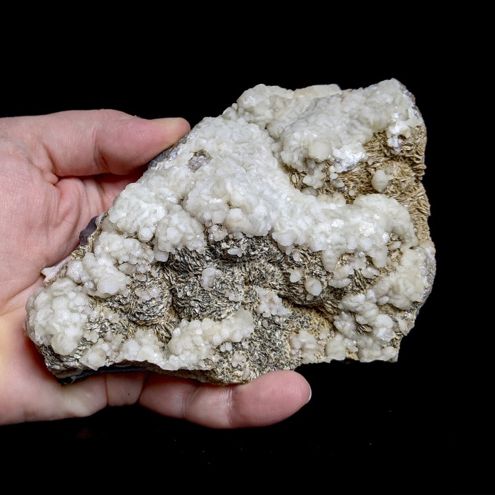 Sidérite, calcite, Peyrebrune, France, 596 g