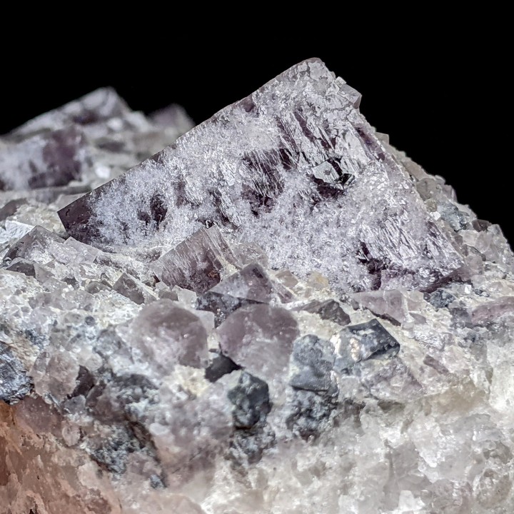 Fluorite, Greenlaws mine, Angleterre, 515 g