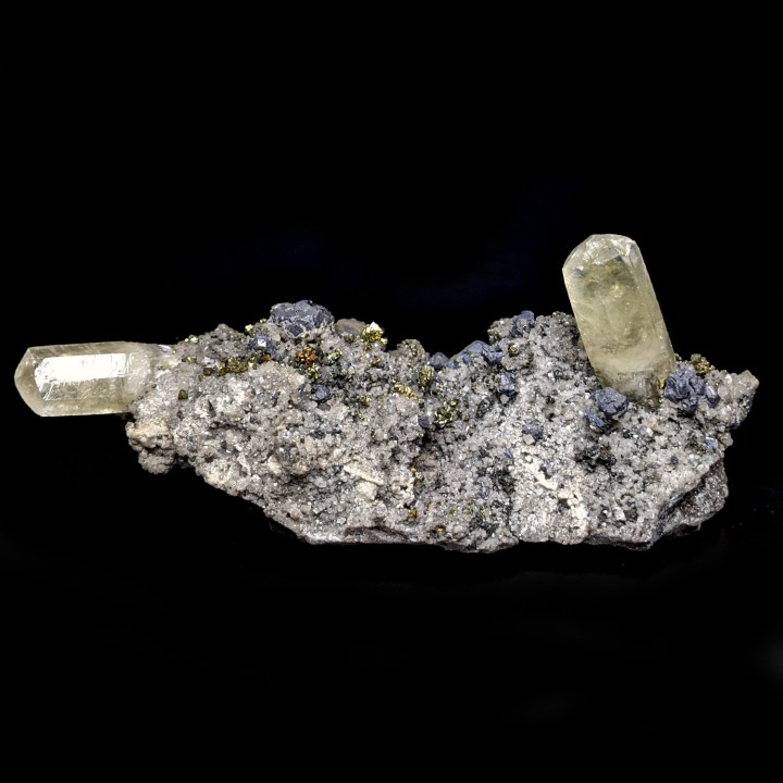 Calcite, galène, Mine Sweetwater, Etats-Unis, 450 g