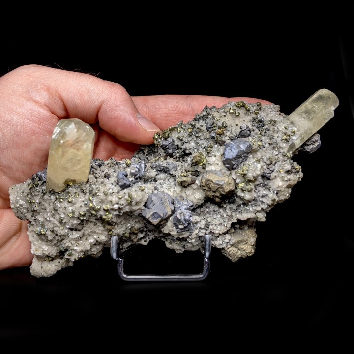 Calcite, galena, Sweetwater Mine, United States, 450 g